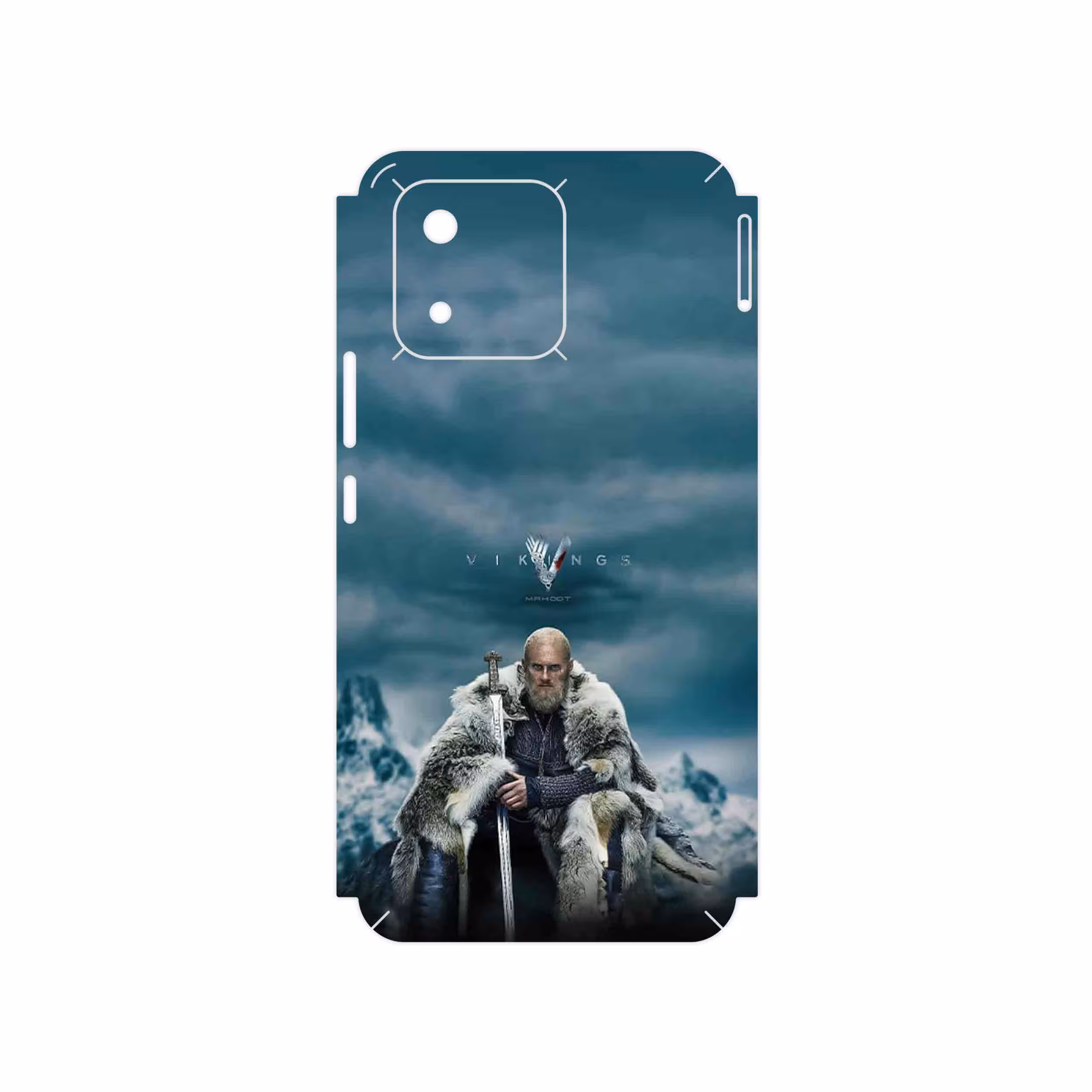 برچسب پوششی ماهوت مدل Vikings مناسب برای گوشی موبایل آنر X5