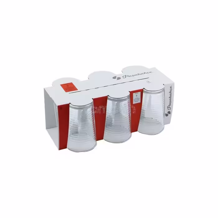لیوان پاشاباغچه مدل Doro6 کد52752 بسته 6 عددی