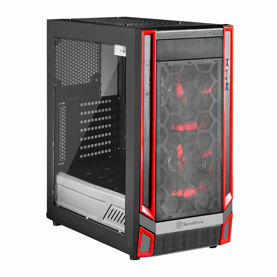 کیس سیلورستون Redline SST-RL05BR-W