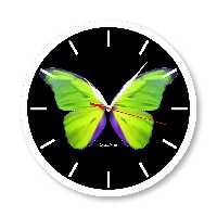 ساعت‌های دیواری راویتا طرح پروانه 1838