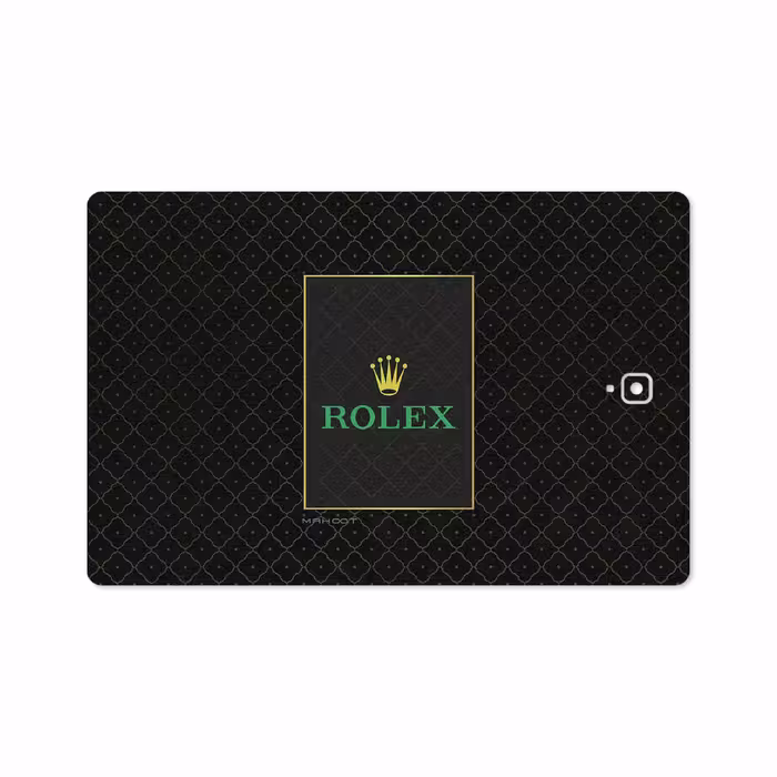برچسب پوششی ماهوت مدل Rolex-Logo مناسب برای تبلت سامسونگ Galaxy Tab S4 10.5 2018 T830