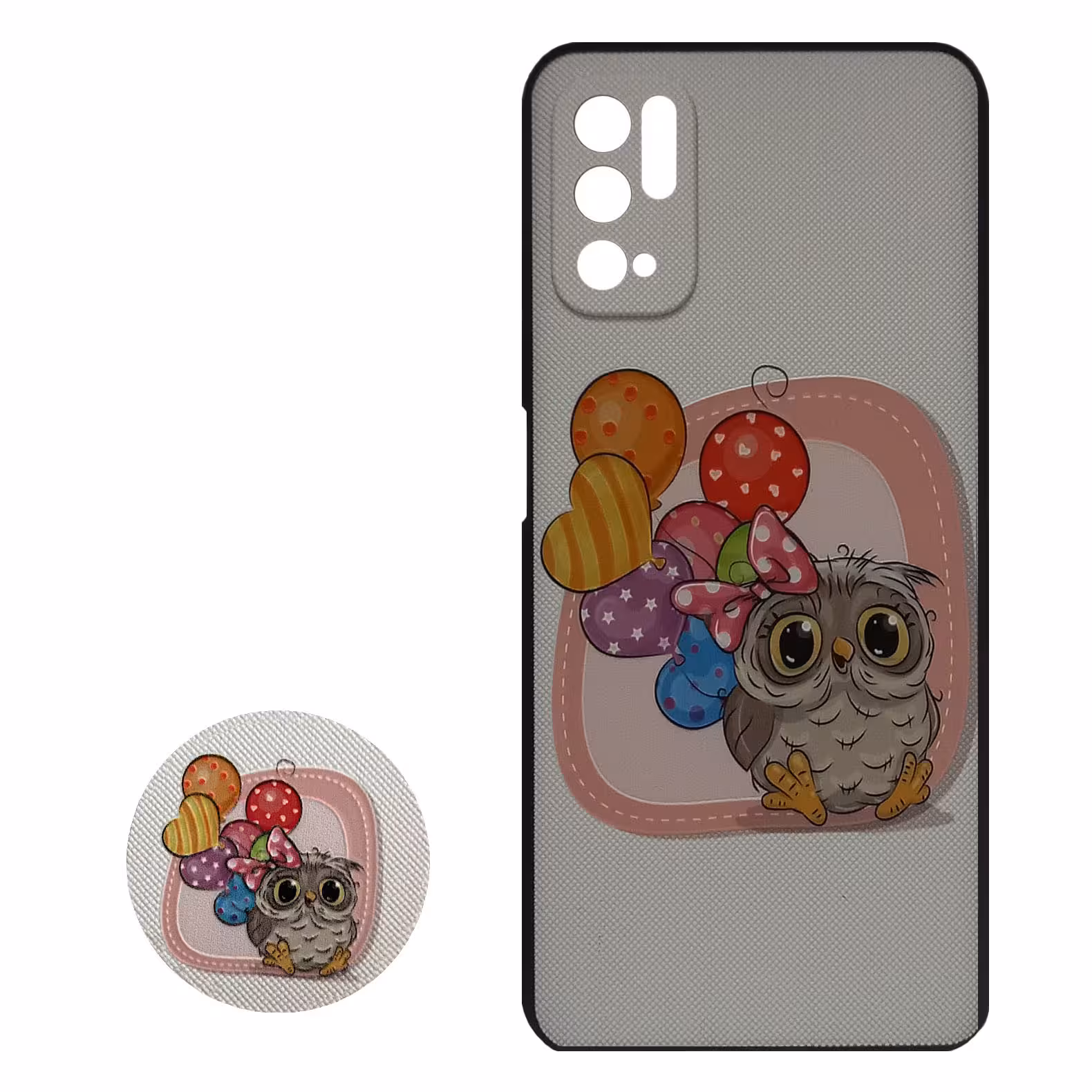 کاور مدل MRM4-56 مناسب برای گوشی موبایل شیائومی Poco M3 Pro / Redmi Note 10 5G / Redmi Note 10T به همراه پاپ سوکت