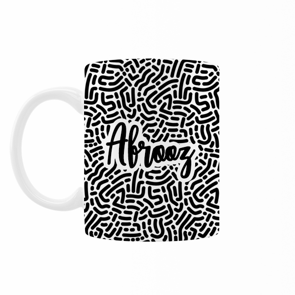 ماگ رژارت مدل اسم افروز