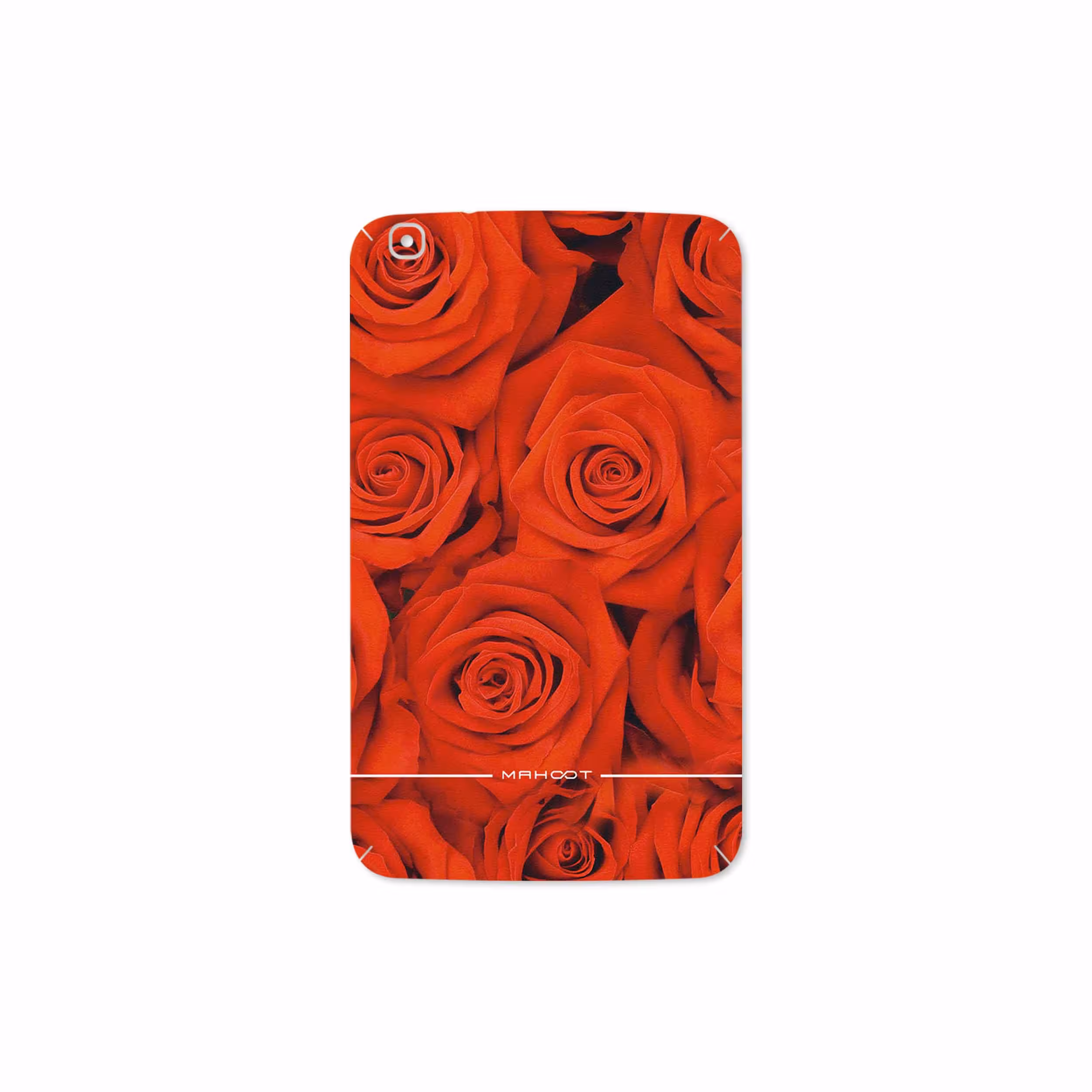 برچسب پوششی ماهوت مدل Red-Flower مناسب برای تبلت سامسونگ Galaxy Tab 3 8.0 2013 T315