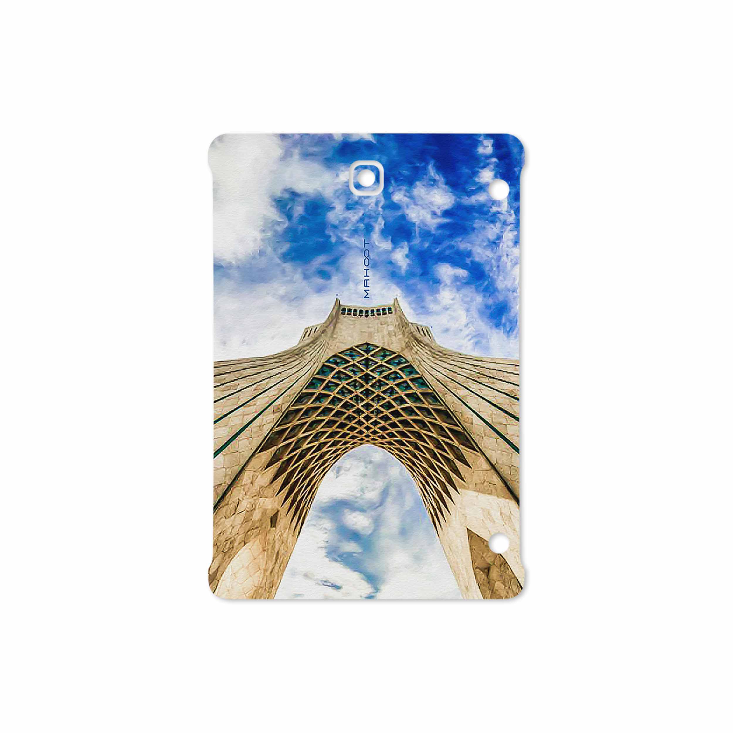 برچسب پوششی ماهوت مدل AZADI-Tower مناسب برای تبلت سامسونگ Galaxy Tab S2 8.0 2015 T715