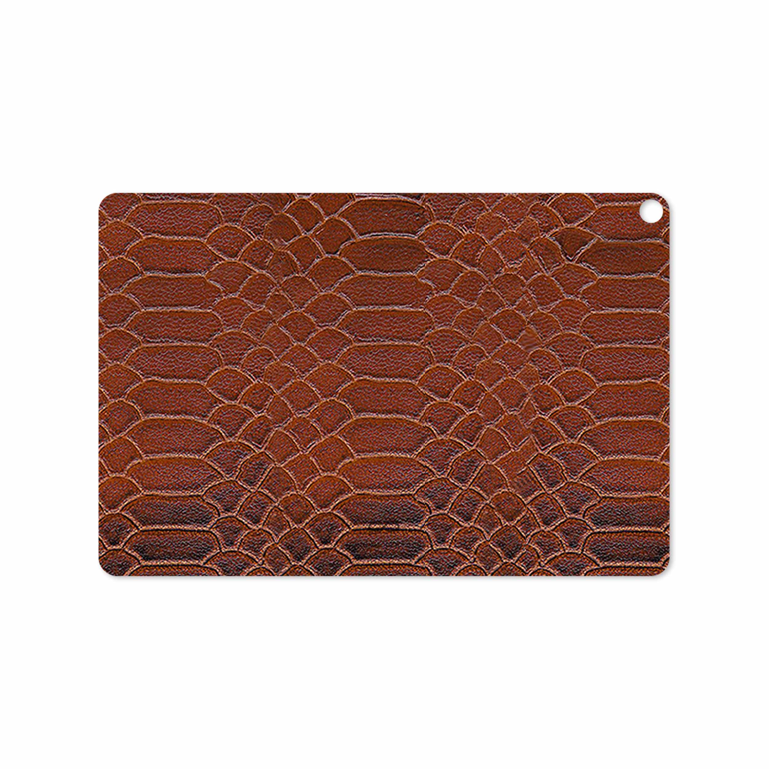 برچسب پوششی ماهوت مدل Brown-Snake-Leather مناسب برای تبلت ایسوس Zenpad 3S 10 2017 Z500KL