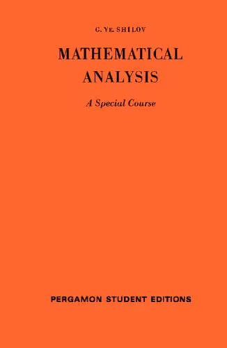 خرید و دانلود نسخه کامل کتاب Mathematical Analysis. A Special Course