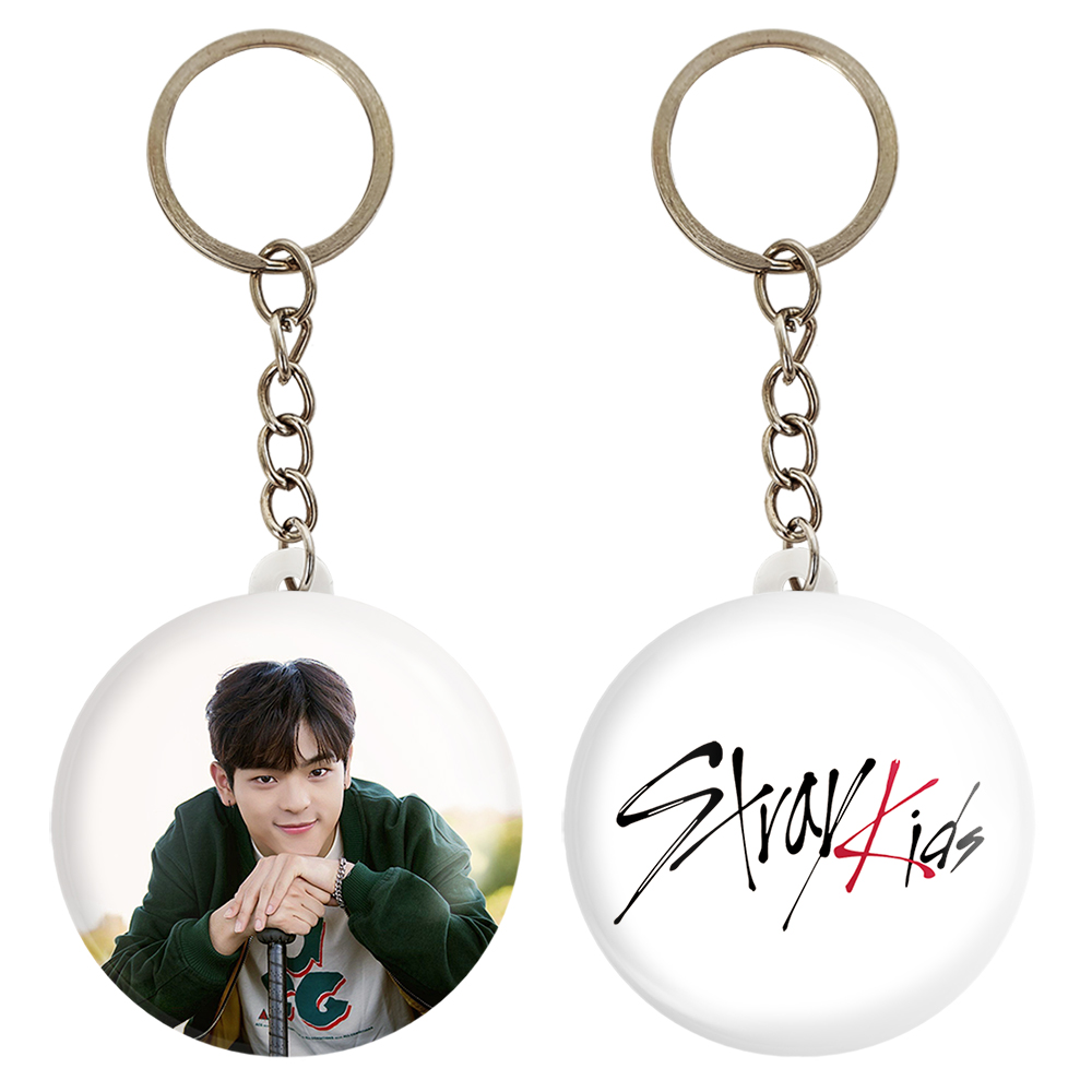 جاکلیدی خندالو مدل ووجین گروه استری کیدز Stray Kids کد 1185511851 مجموعه 2 عددی
