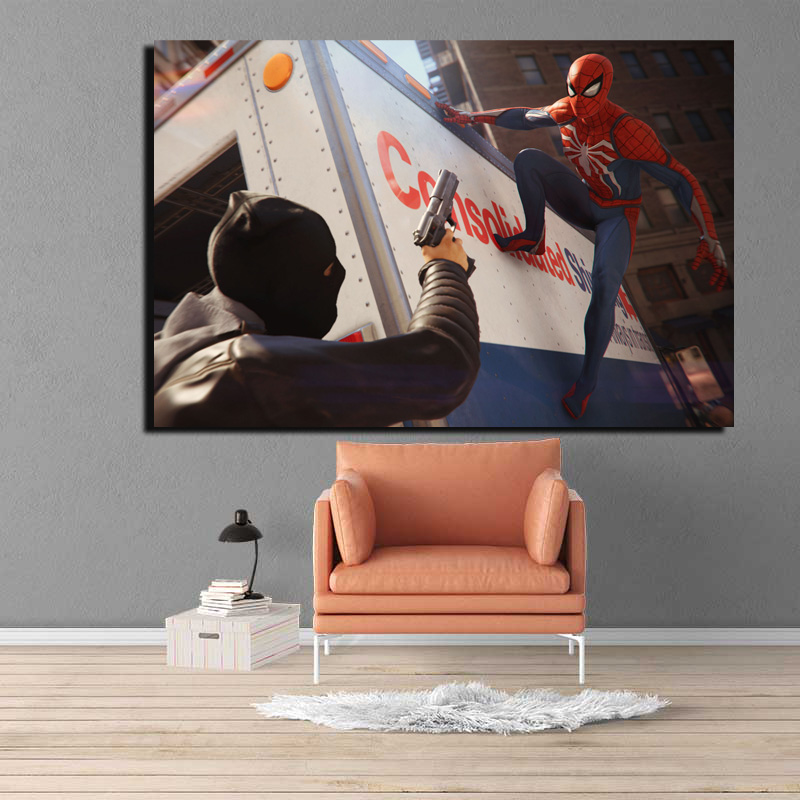 تابلو شاسی طرح مرد عنکبوتی مدل 10