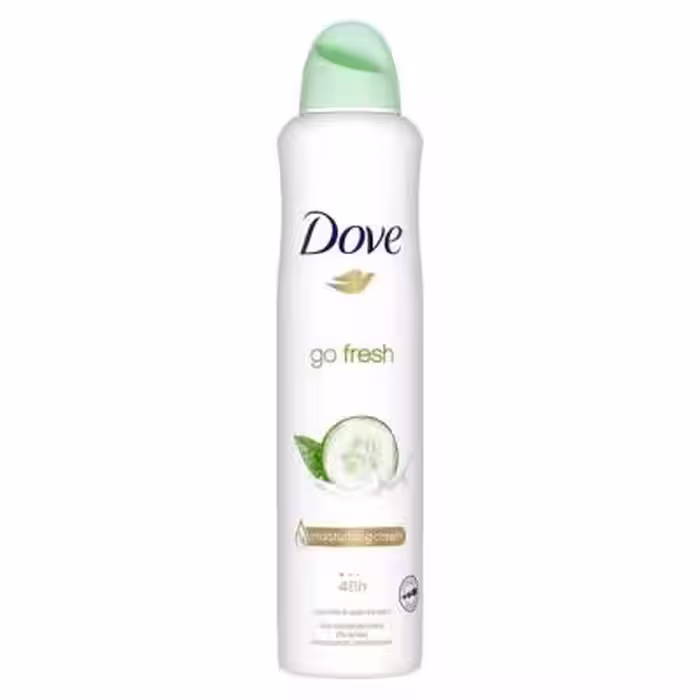 اسپری بدن داو مدل خیار و چای سبز Go Fresh(250 میل)