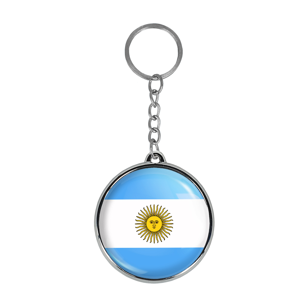 جاکلیدی خندالو طرح پرچم آرژانتین مدل دوطرفه کد 19762027