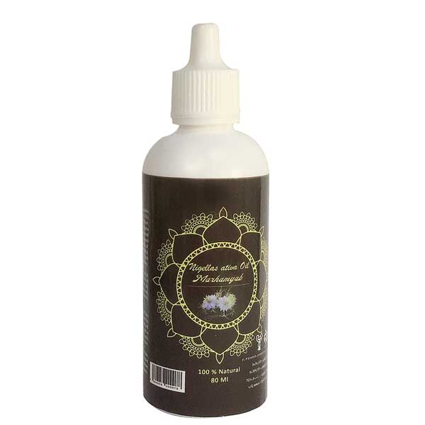 تقویت کننده ریش و سبیل مرهم یاب مدل سیاه دانه حجم 80 میلی لیتر