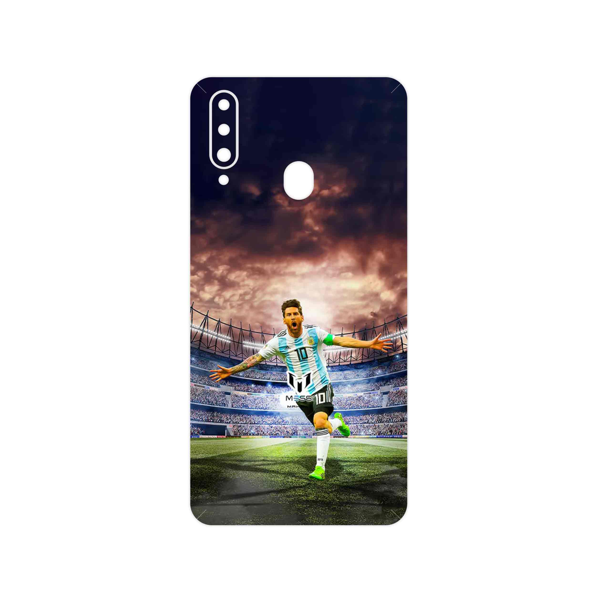 برچسب پوششی ماهوت مدل Lionel Messi 2 مناسب برای گوشی موبایل سامسونگ Galaxy A20s