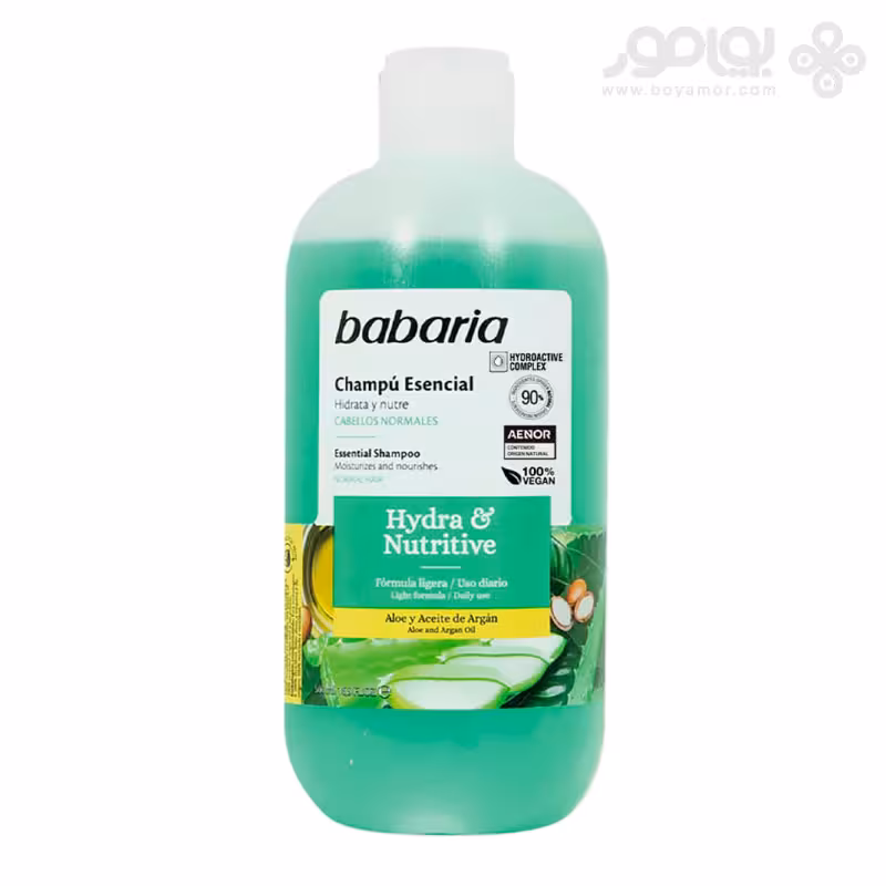 شامپو مغذی و آبرسان باباریا مدل HYDRA NUTRITIVE