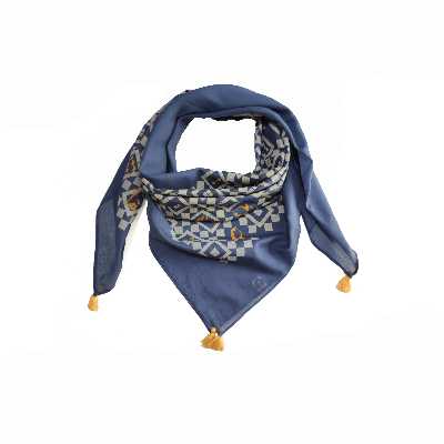 دستمال سر و گردن گدار مدل عین شین قاف