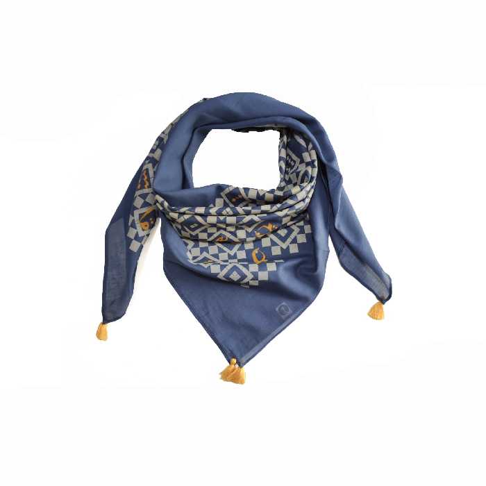 دستمال سر و گردن گدار مدل عین شین قاف