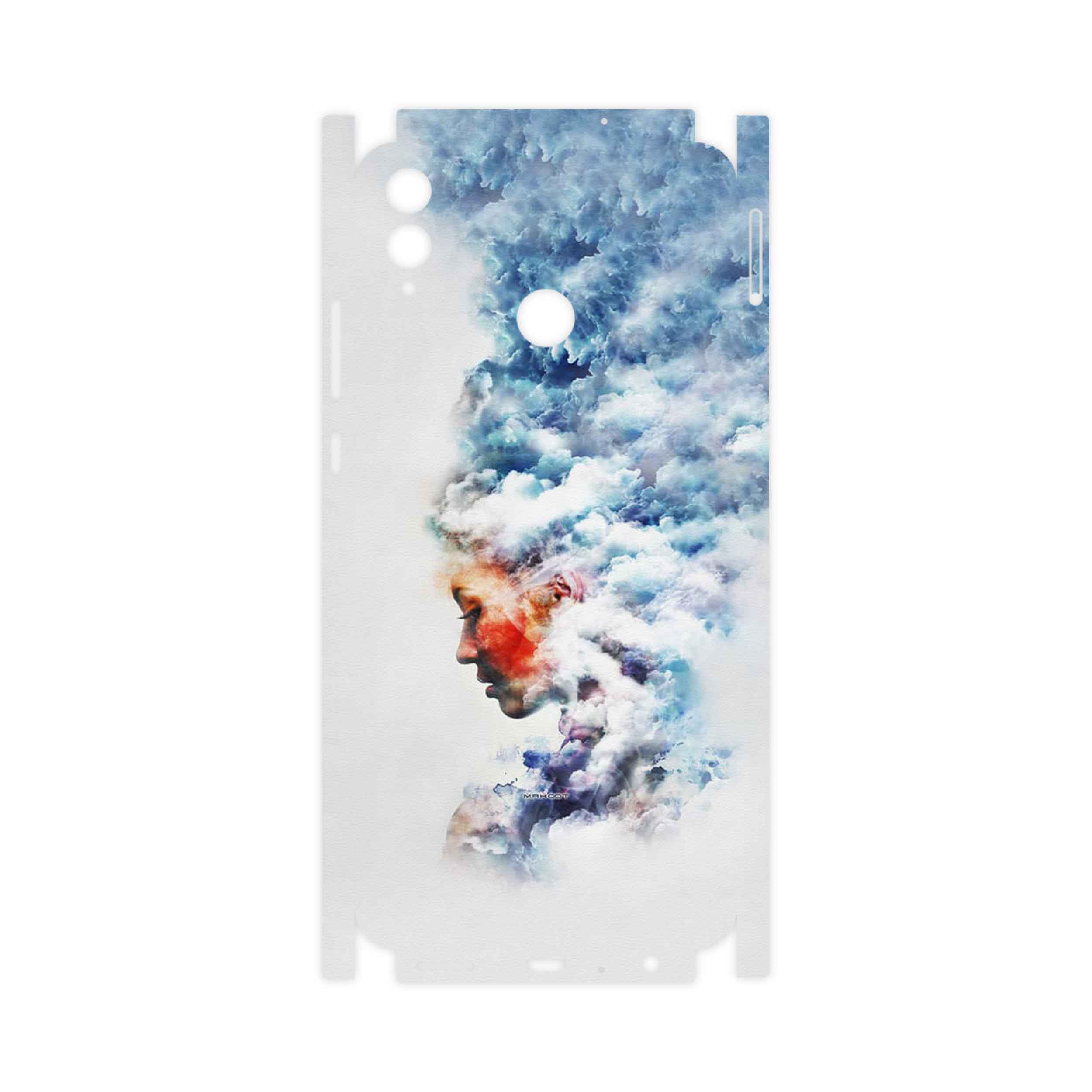 برچسب پوششی ماهوت مدل Women and the Cloud Digital Art-FullSkin مناسب برای گوشی موبایل آنر 8X