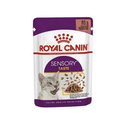 پوچ گربه رویال کنین مدلSensory taste وزن 85 گرم