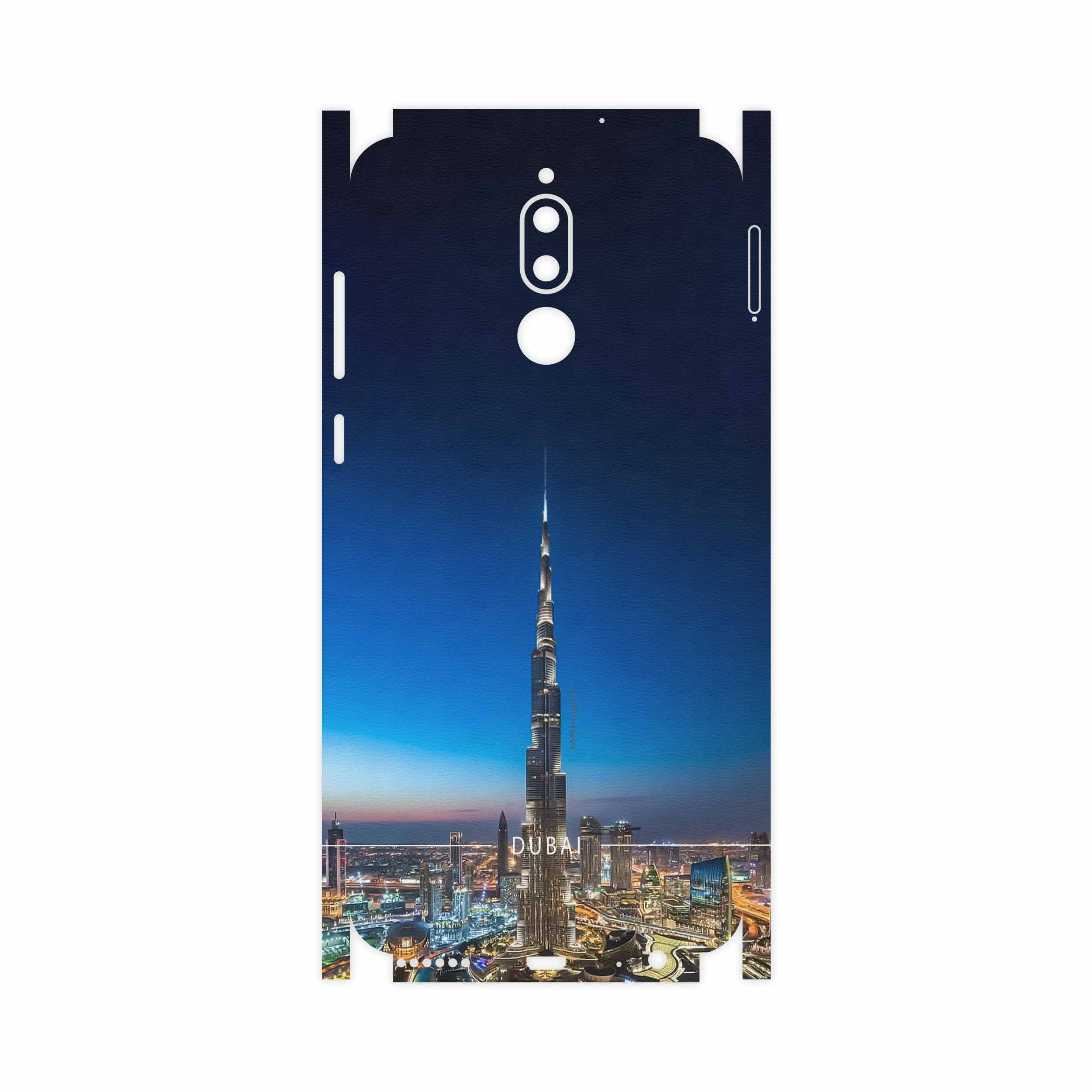 برچسب پوششی ماهوت مدل Dubai City-FullSkin مناسب برای گوشی موبایل هوآوی Mate 10 Lite