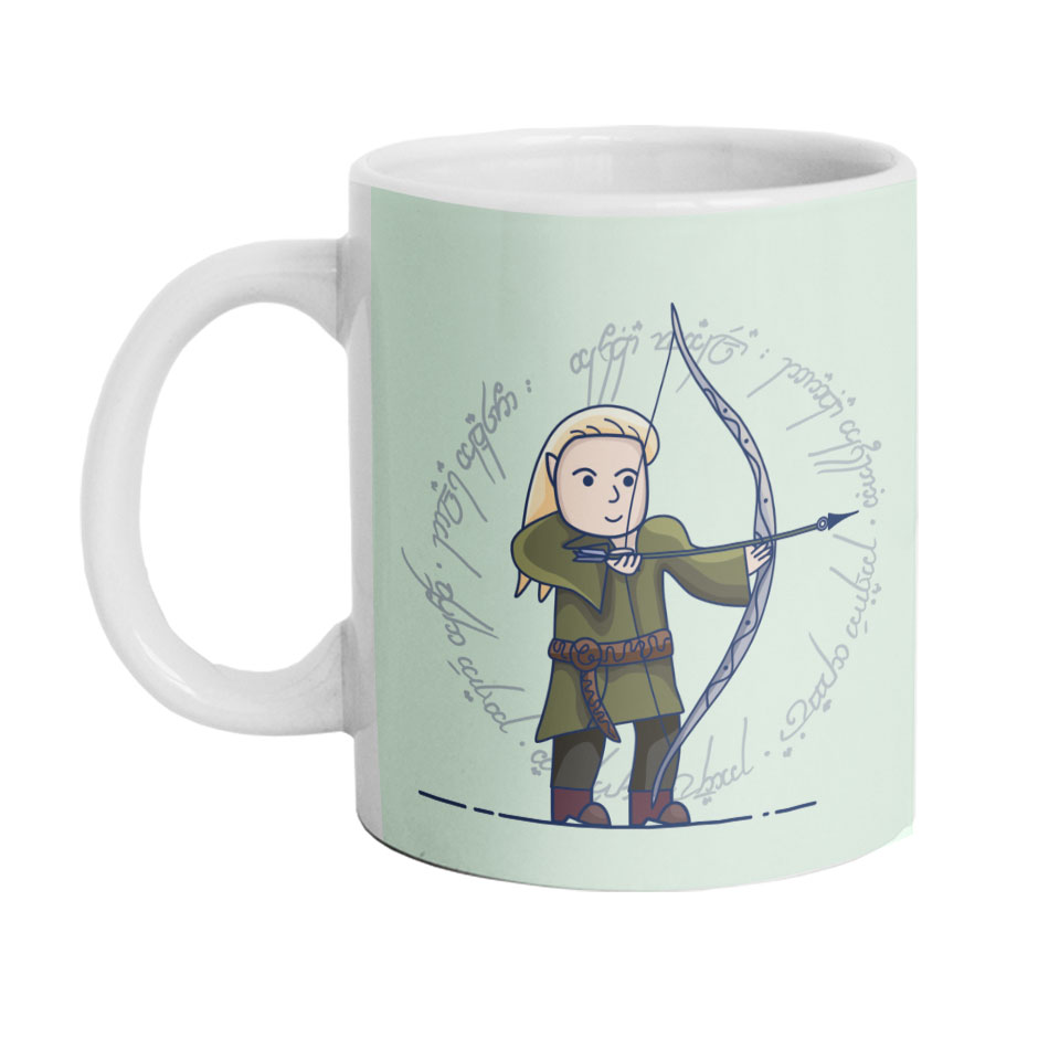 ماگ دارلی طرح ارباب حلقه ها مدل DarlyM765