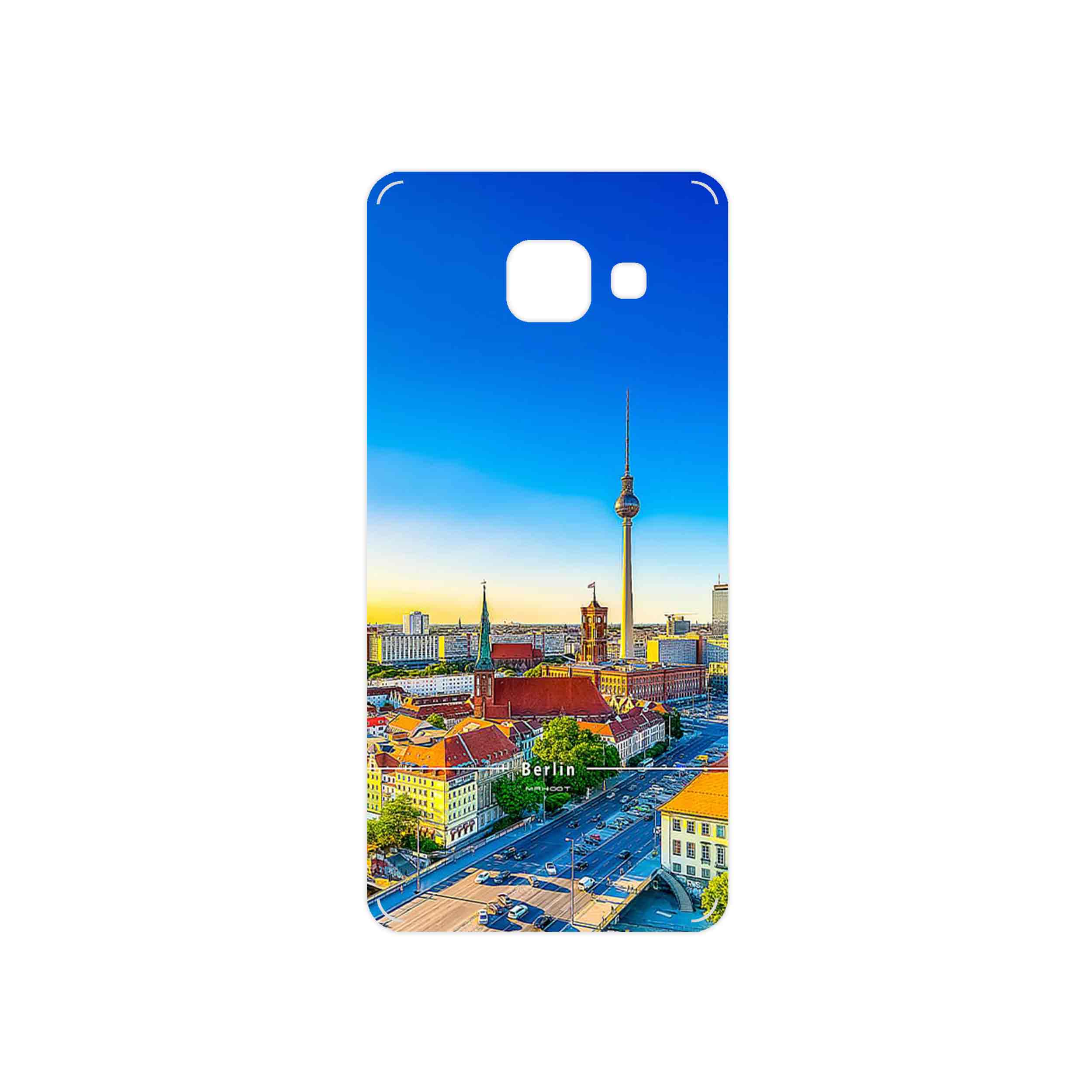 برچسب پوششی ماهوت مدل City of Berlin مناسب برای گوشی موبایل سامسونگ Galaxy A3 2016