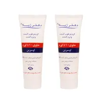 کرم مرطوب کننده دکتر ژیلا مدل اوره 10حجم 75 میلی لیتر مجموعه 2 عددی