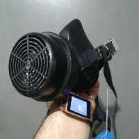 ماسک شیمیایی نیم صورت آلمانی فیلتردار مخصوص رنگ آمیزی ، پلی اورتان ، رزین ، اسید 