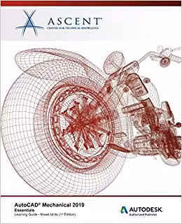 خرید و دانلود نسخه کامل کتاب AutoCAD Mechanical 2019: Essentials