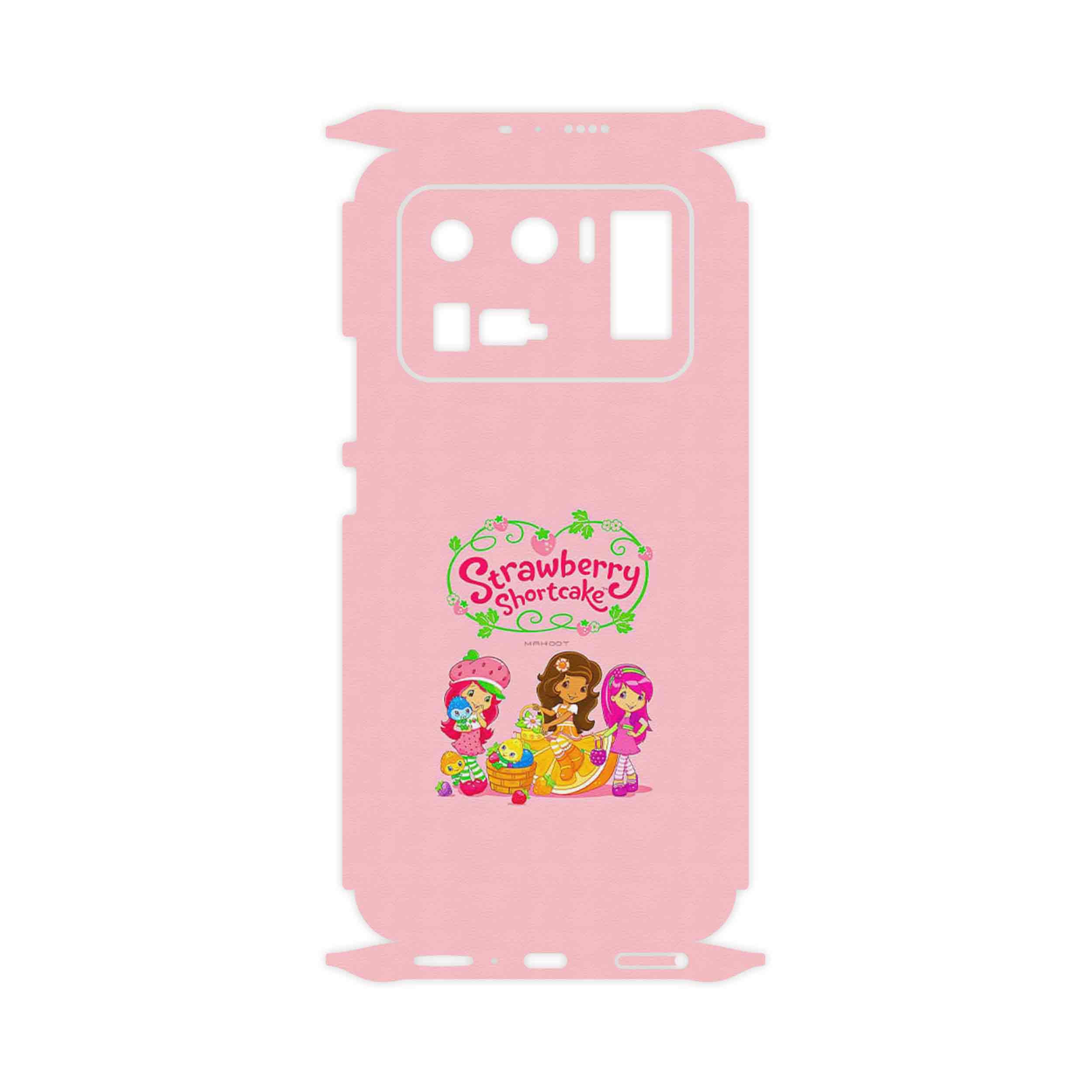 برچسب پوششی ماهوت مدل Strawberry Shortcake-FullSkin مناسب برای گوشی موبایل شیائومی Mi 11 Ultra