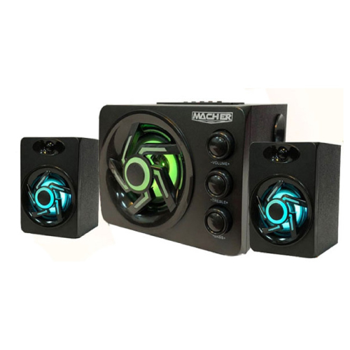 اسپیکر سه تیکه برقی MACHER MR-255 - یاسین کامپیوتر