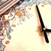 ساعت دیواری خاتم کاری طرح نقاشی تذهیب کد 50x60