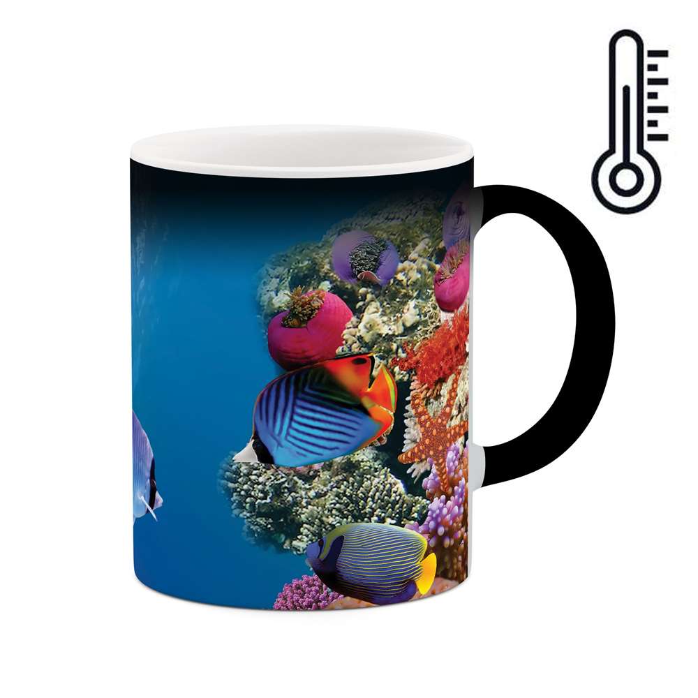 ماگ حرارتی طرح ماهی اقیانوس مدل mgh00472