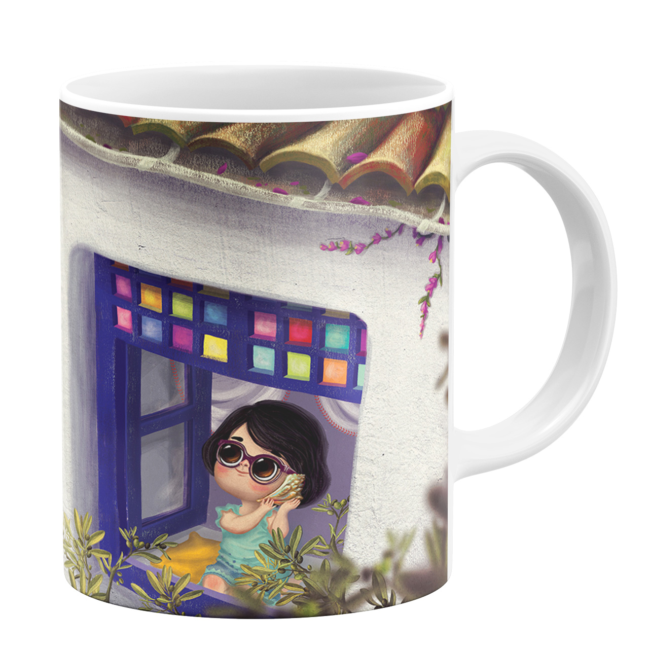 ماگ طرح دخترانه کد 110230