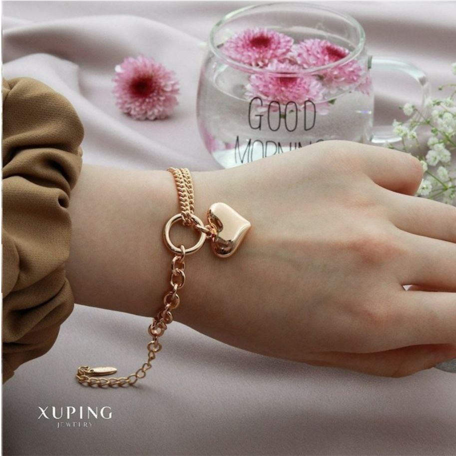 دستبند ژوپینگ قلبی