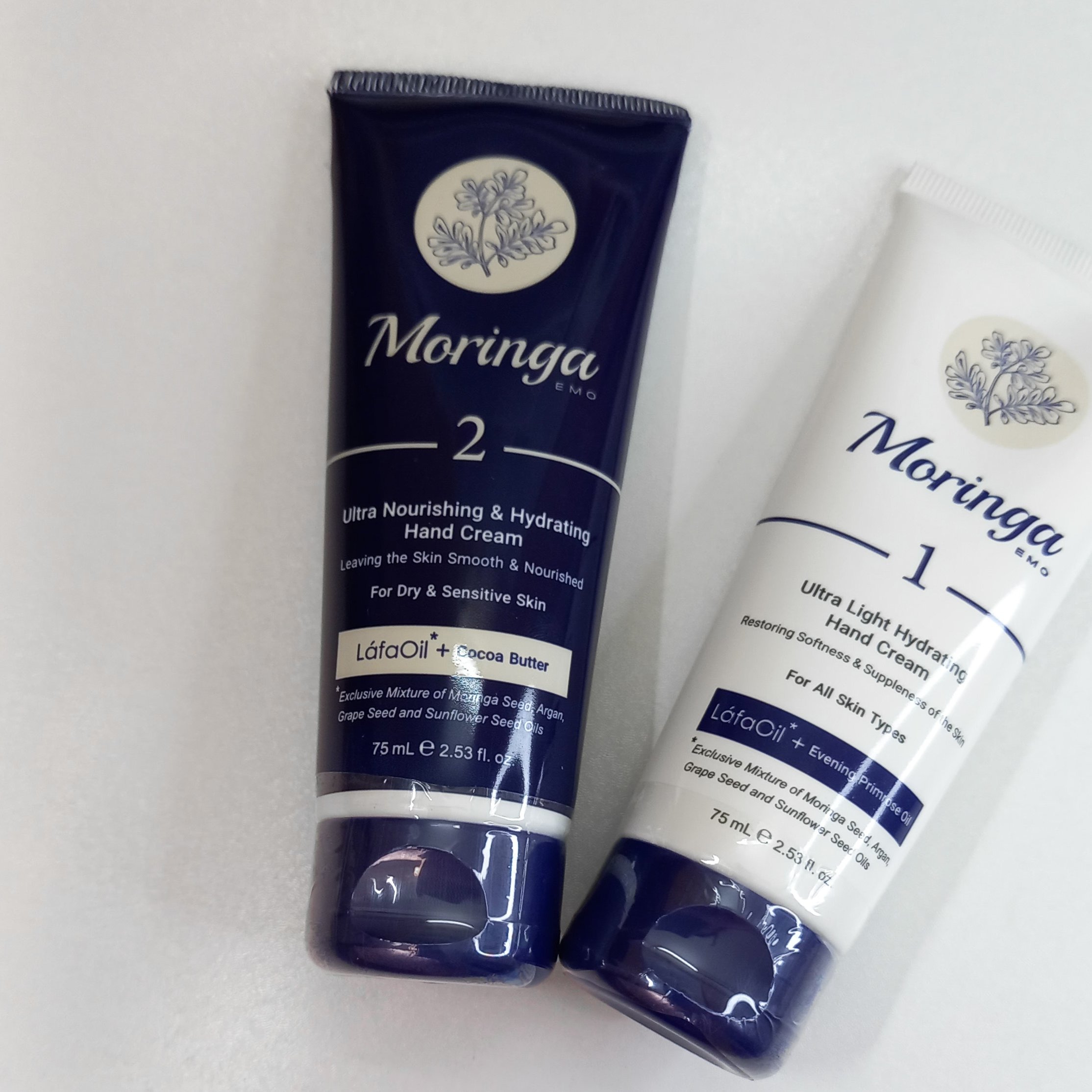 کرم فوق سبک و آبرسان دست و صورت مورینگا تیوپی