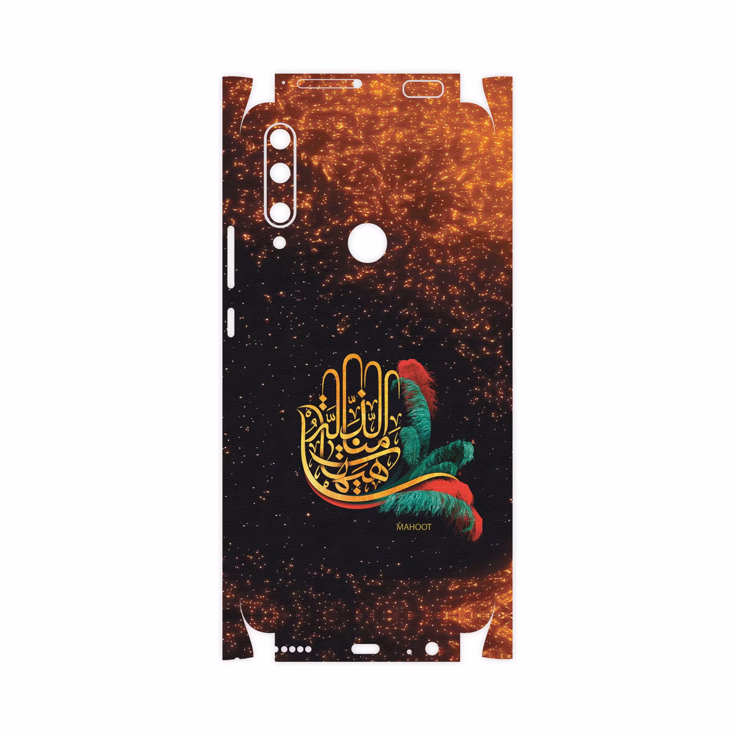 برچسب پوششی ماهوت مدل Hyhat-FullSkin  مناسب برای گوشی موبایل آنر 9X