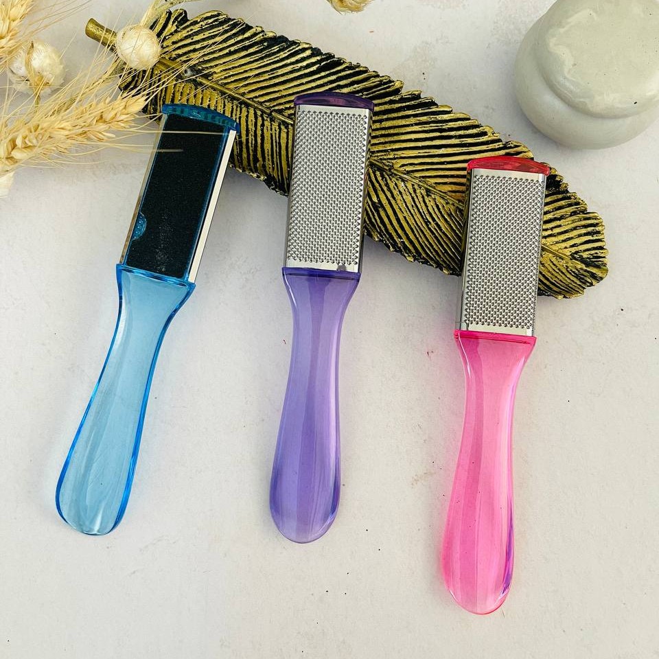 رنده و سوهان دو طرفه کف پا لایه بردار از بین بردن زبری و خشکی کف پا