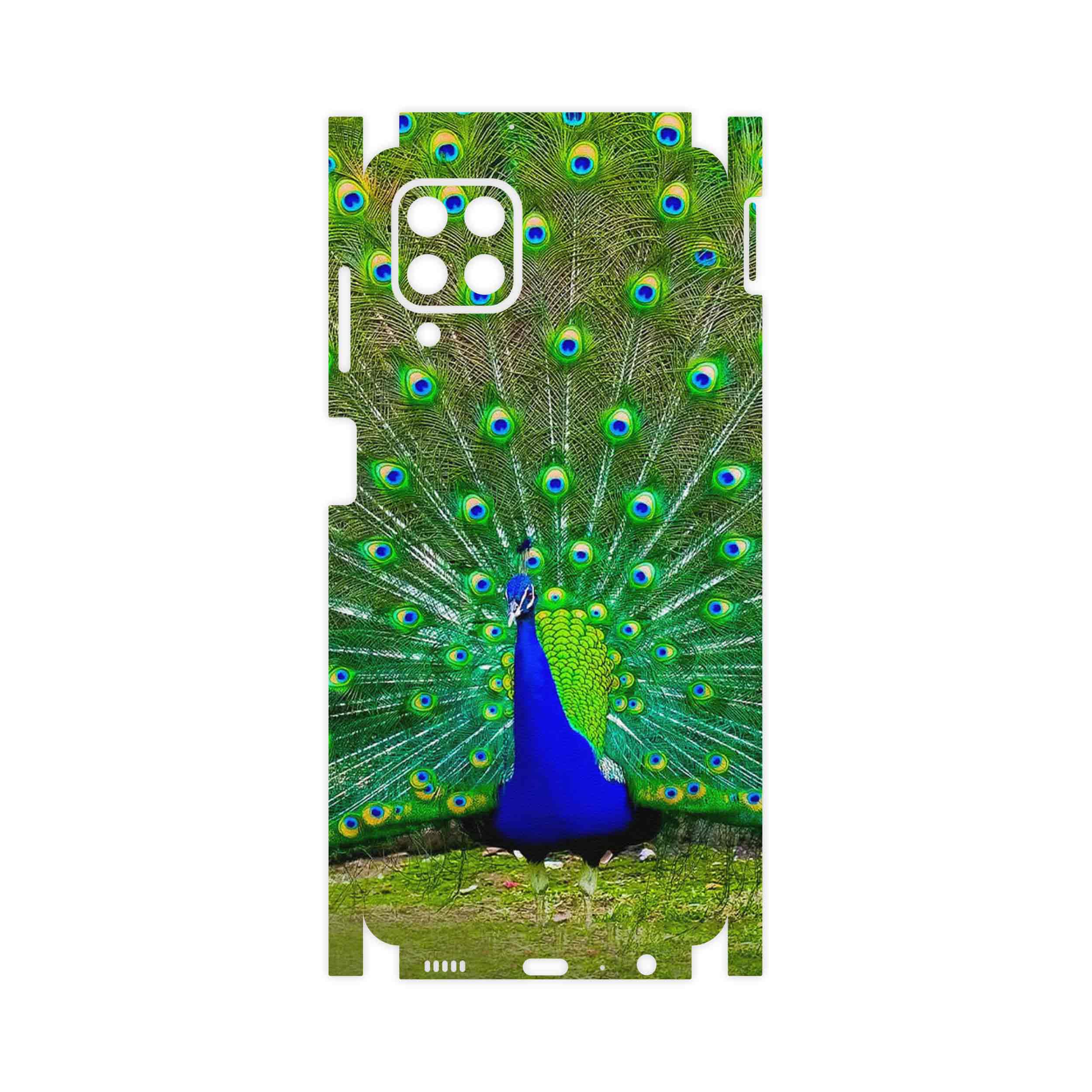 برچسب پوششی ماهوت مدل Peacock-FullSkin مناسب برای گوشی موبایل سامسونگ Galaxy M32