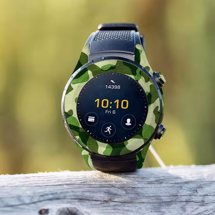 برچسب ماهوت طرح Army-Green-2 مناسب برای ساعت هوشمند هوآوی Watch 2