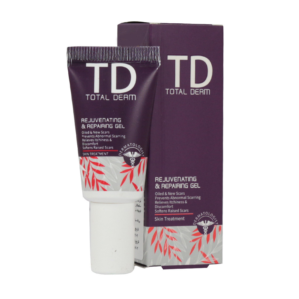 توتال درم ژل جوانساز و ترمیم کننده پوست 15 میل TOTAL DERM