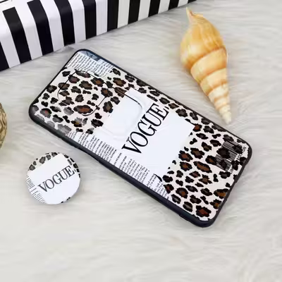 کاور طرح دخترانه کد 972 مناسب برای گوشی موبایل شیائومی Redmi Note 9s / 9 Pro به همراه پاپ سوکت