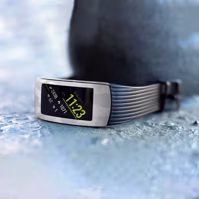 برچسب ماهوت طرح Army-Snow مناسب برای ساعت هوشمند سامسونگ Galaxy Gear Fit 2 Pro