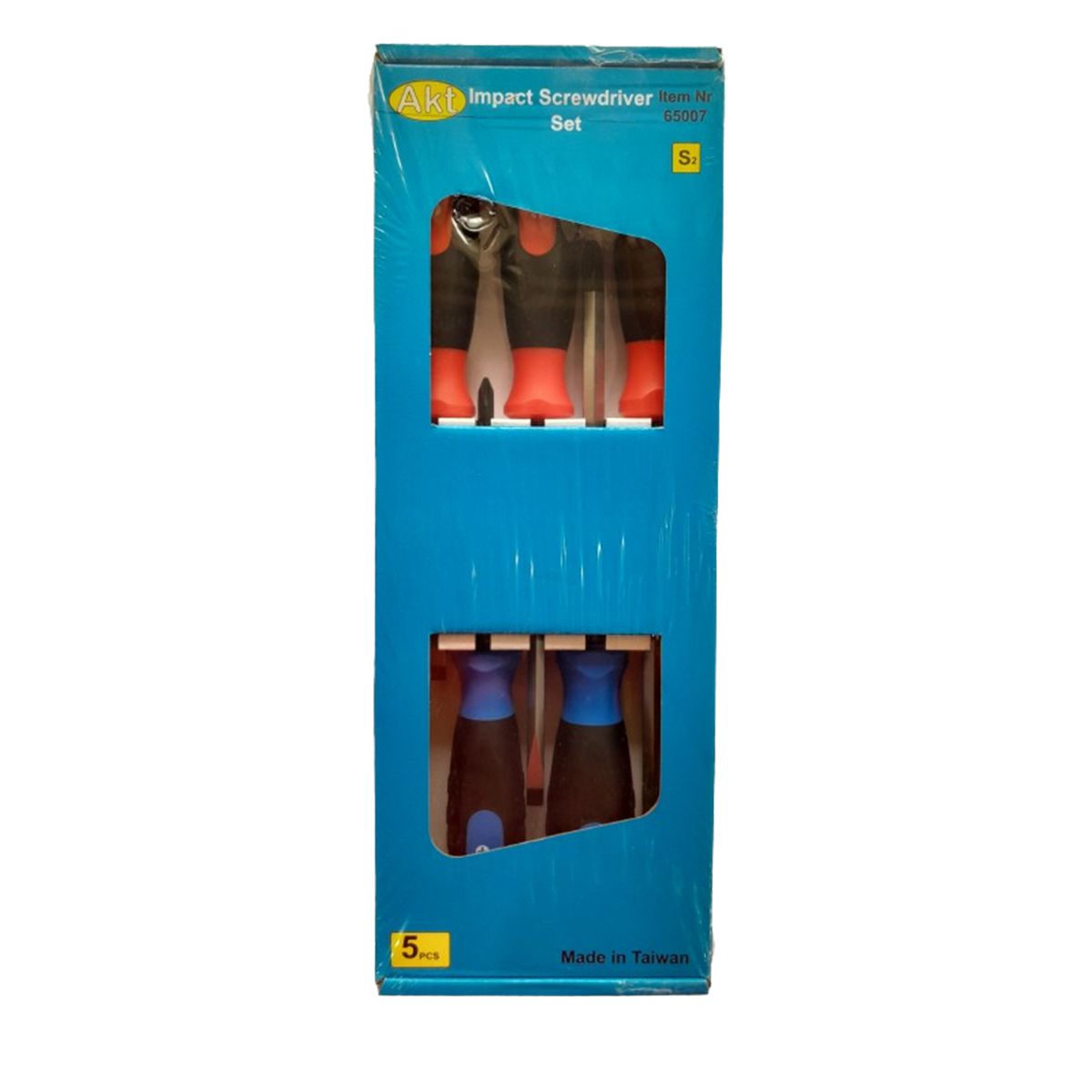 سری پیچ گوشتی ضربه خور AKT کد 65007