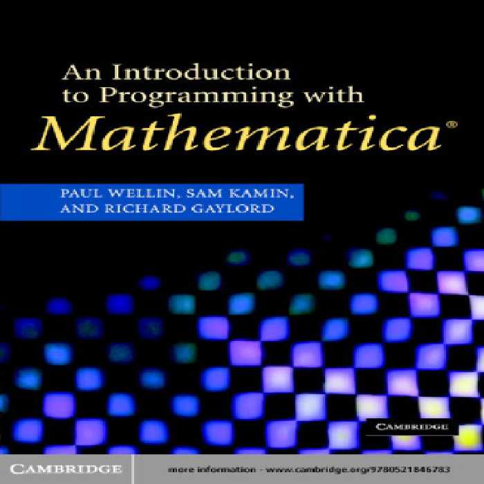 خرید و دانلود نسخه کامل کتاب An introduction to programming with Mathematica