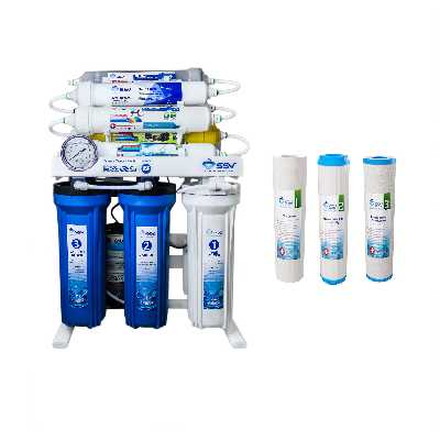 دستگاه تصفیه  آب اس اس وی مدل  MaxBlue x1050 به همراه فیلتر بسته 3 عددی