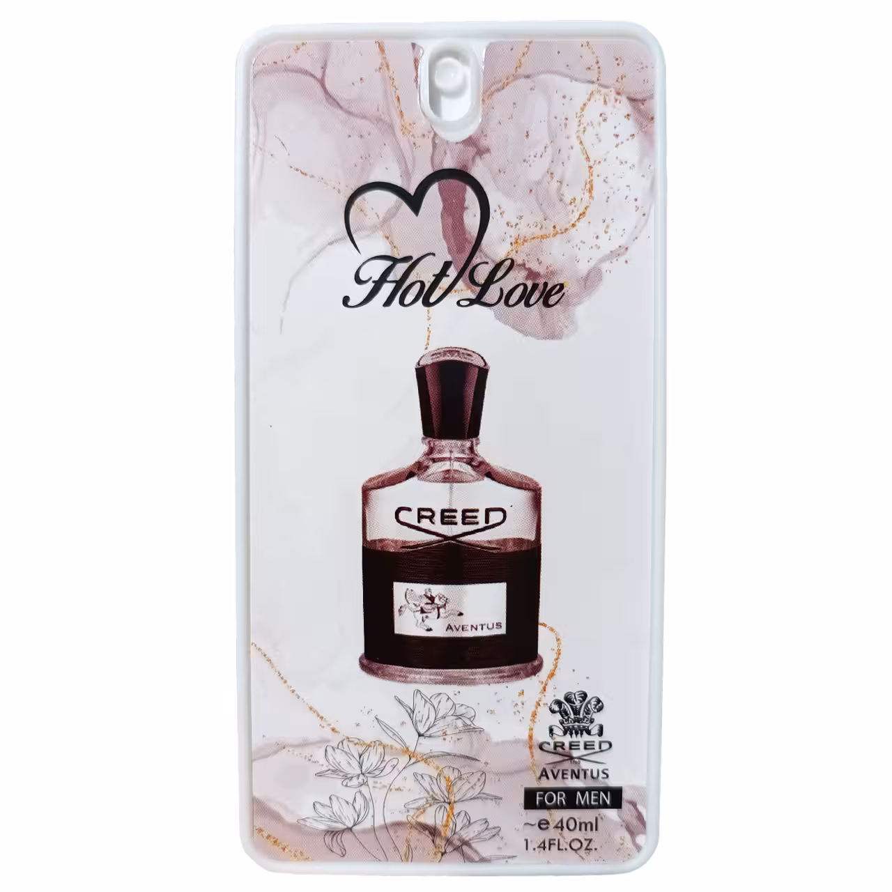 عطر جیبی مردانه هات لاو مدل اونتوس حجم 40 میلی لیتر