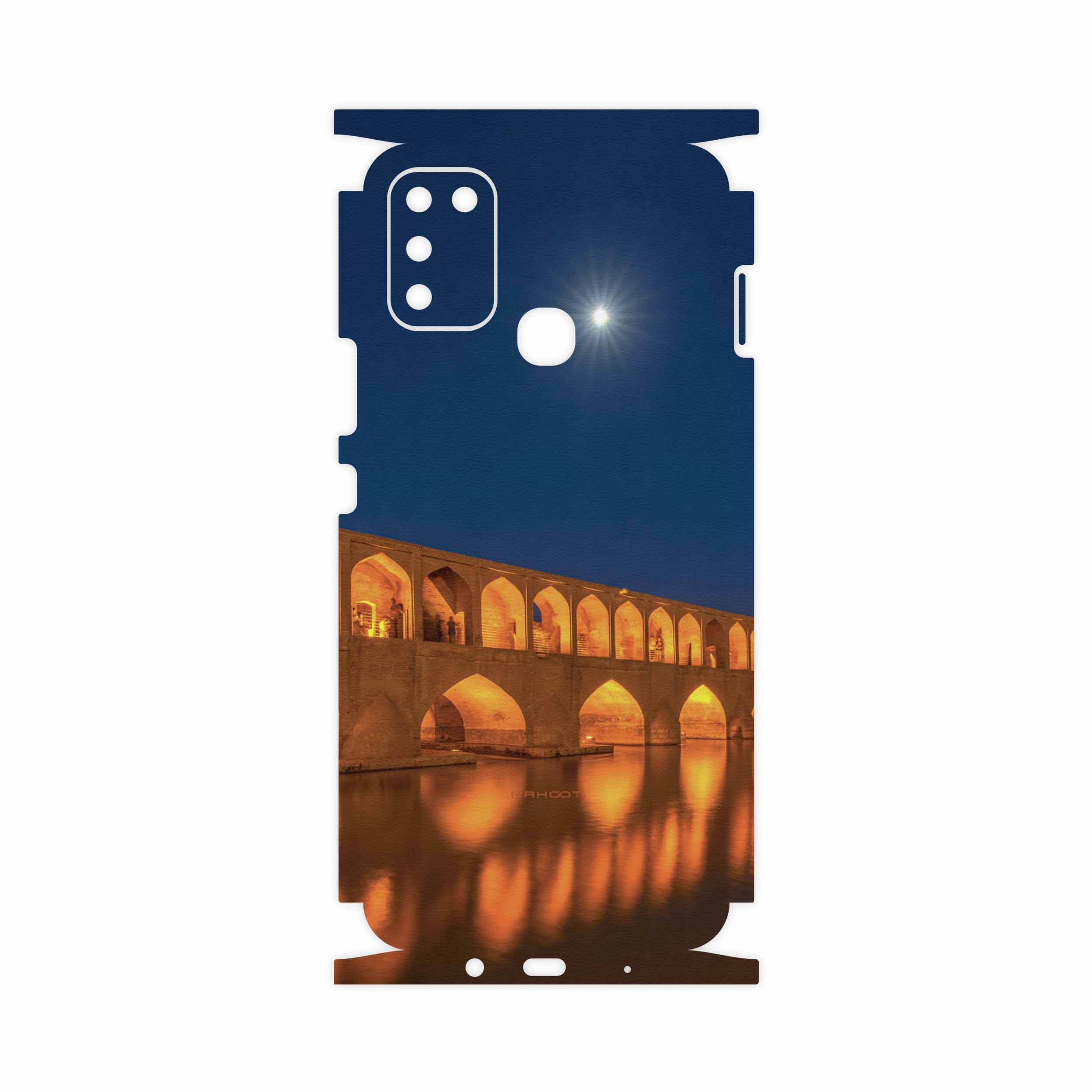 برچسب پوششی ماهوت مدل Si-O-Se-Pol-FullSkin مناسب برای گوشی موبایل اینفینیکس Hot 10 Play