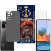 برچسب پوششی اینفینیتی مدل PRO MAX مناسب برای گوشی موبایل شیائومی REDMI NOTE 10 / REDMI NOTE 10S به همراه محافظ صفحه نمایش