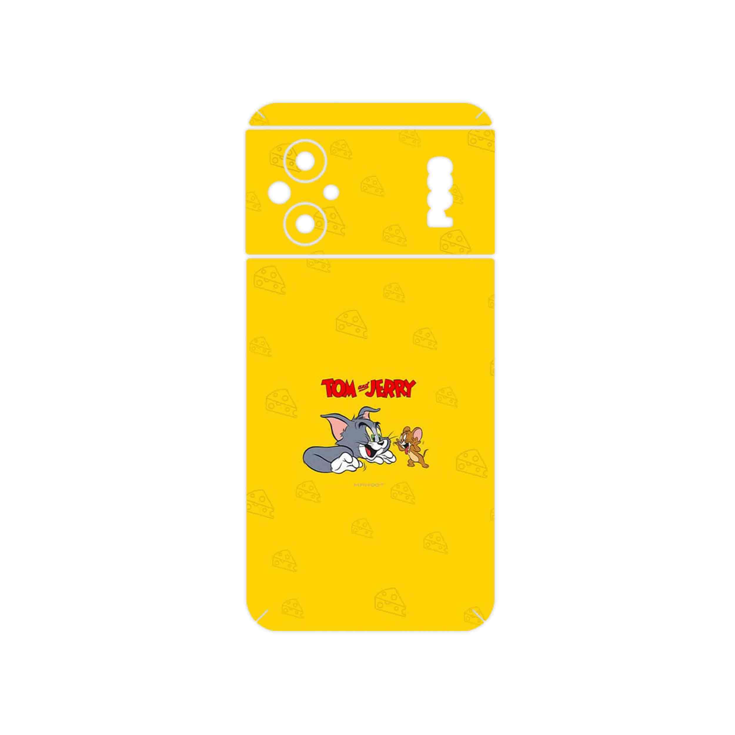برچسب پوششی ماهوت مدل Tom and Jerry مناسب برای گوشی موبایل شیائومی Poco M5