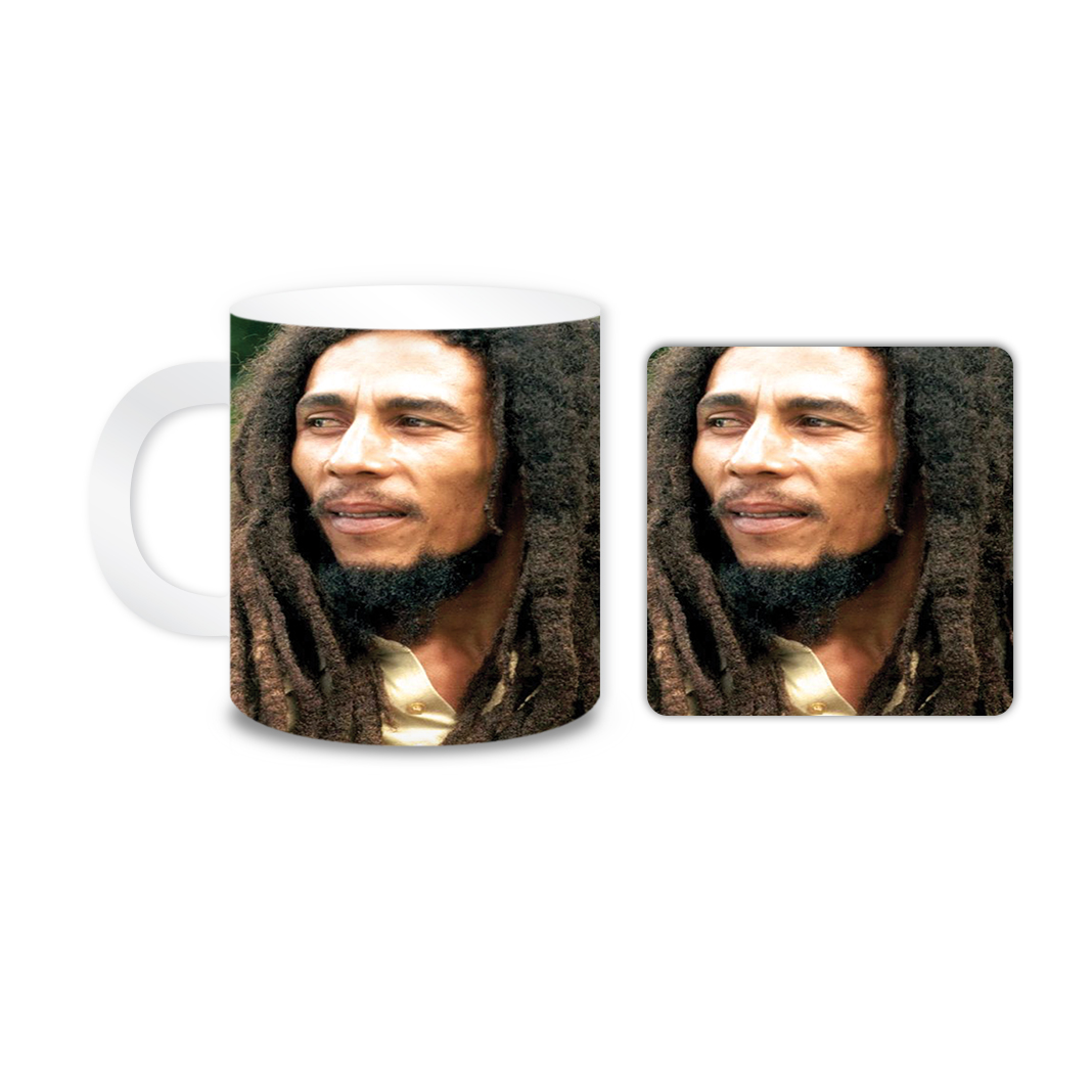 ماگ مدل خواننده کد 1250 به همراه زیر لیوانی